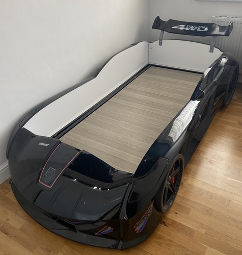 Childs single racing car bed - childs,