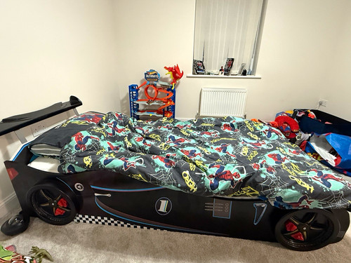 Kids car bed