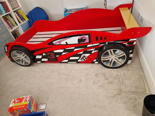 Childs race car bed - race,