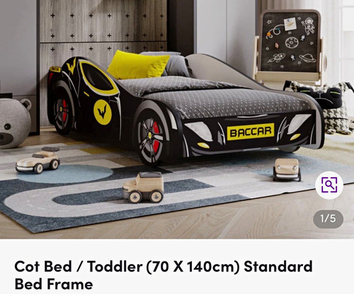 Baccar car racing - racing, cot/toddler
