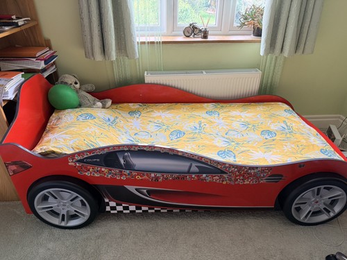 Children racing car bed - racing,