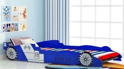 Children race car bed - children's,