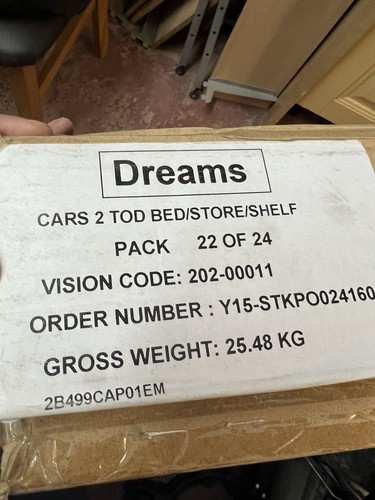 Dreams children cars bed - children’s,