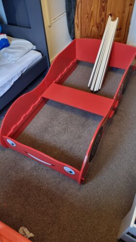 Kids racing car toddler - , bed