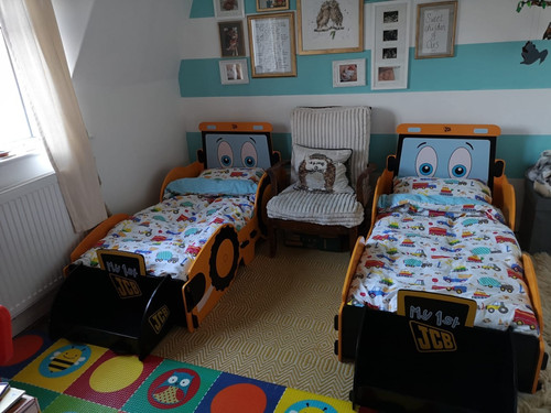 Jcb digger toddler beds - x,