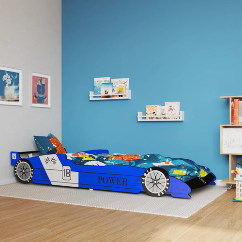 Walplus childrens race car - childrens, bed