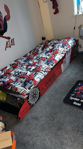 Kids racing car bed frame - racing,